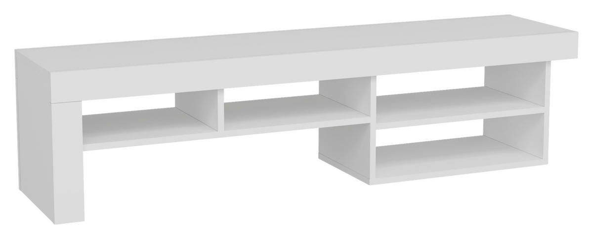 LOWBOARD  in 160/40/38 cm  - Weiß, Design, Holzwerkstoff (160/40/38cm) - MID.YOU