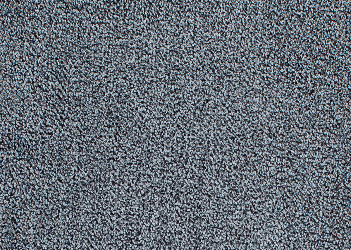 ECKSOFA  in Chenille Blaugrau  235/185 cm  - Blaugrau/Schwarz, KONVENTIONELL, Kunststoff/Textil (235/185cm) - Beldomo Comfort
