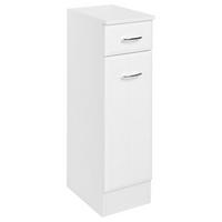 UNTERSCHRANK in   - Chromfarben/Weiss, Konventionell, Holzwerkstoff/Kunststoff (25/84/35cm) - Held