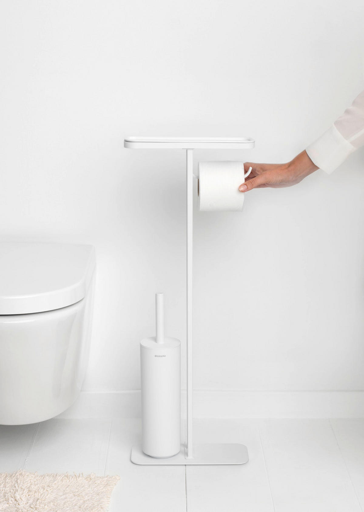 TOALETNA ČETKA    MINDSET  - bijela, Basics, metal/plastika (29/75.2/12.5cm) - Brabantia