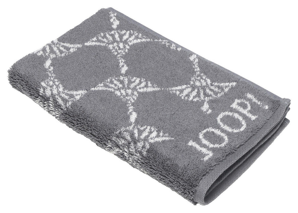 RUČNÍK PRO HOSTY, 30/50 cm, antracitová - antracitová, Design, textil (30/50cm) - Joop!