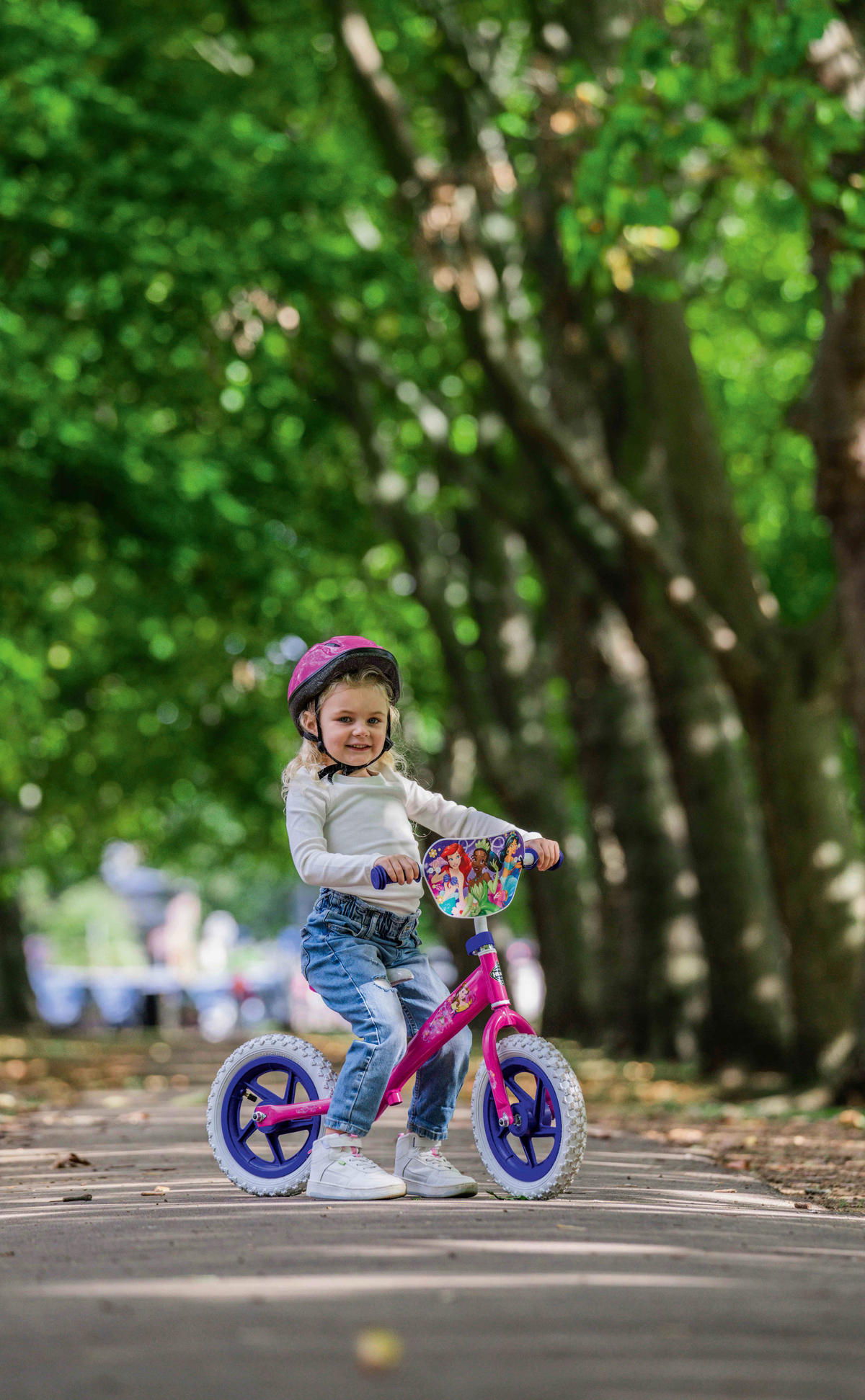 LAUFRAD  - Pink, Basics, Metall (44/87/64cm)