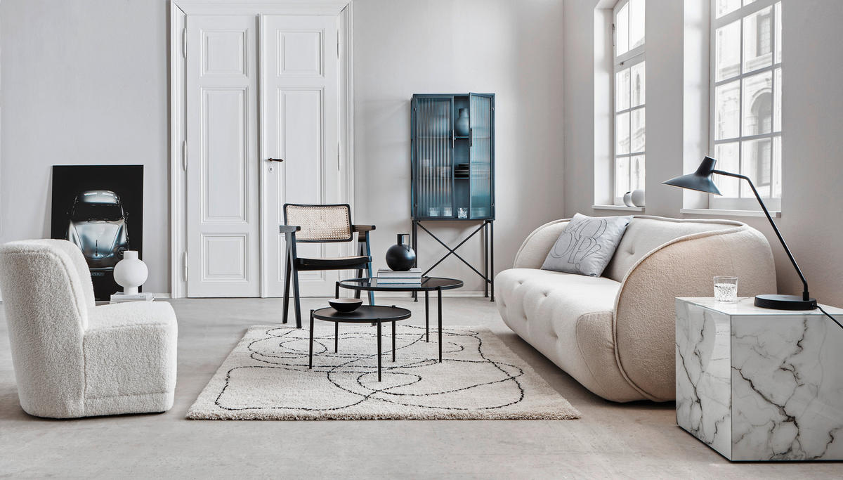STEHLEUCHTE 55/23/143 cm    - Schwarz, Design, Metall (55/23/143cm) - Nordlux