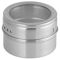 GEWÜRZDOSE - Klar/Edelstahlfarben, KONVENTIONELL, Kunststoff/Metall (4,5/6cm) - Fackelmann