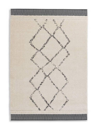 Schöner Wohnen Webteppich Weiß 80x150 cm