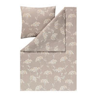 BETTWÄSCHE 2-teilig Atelier Interlock-Jersey 135/200 cm  - Hellbraun, Design, Textil (135/200cm) - Estella