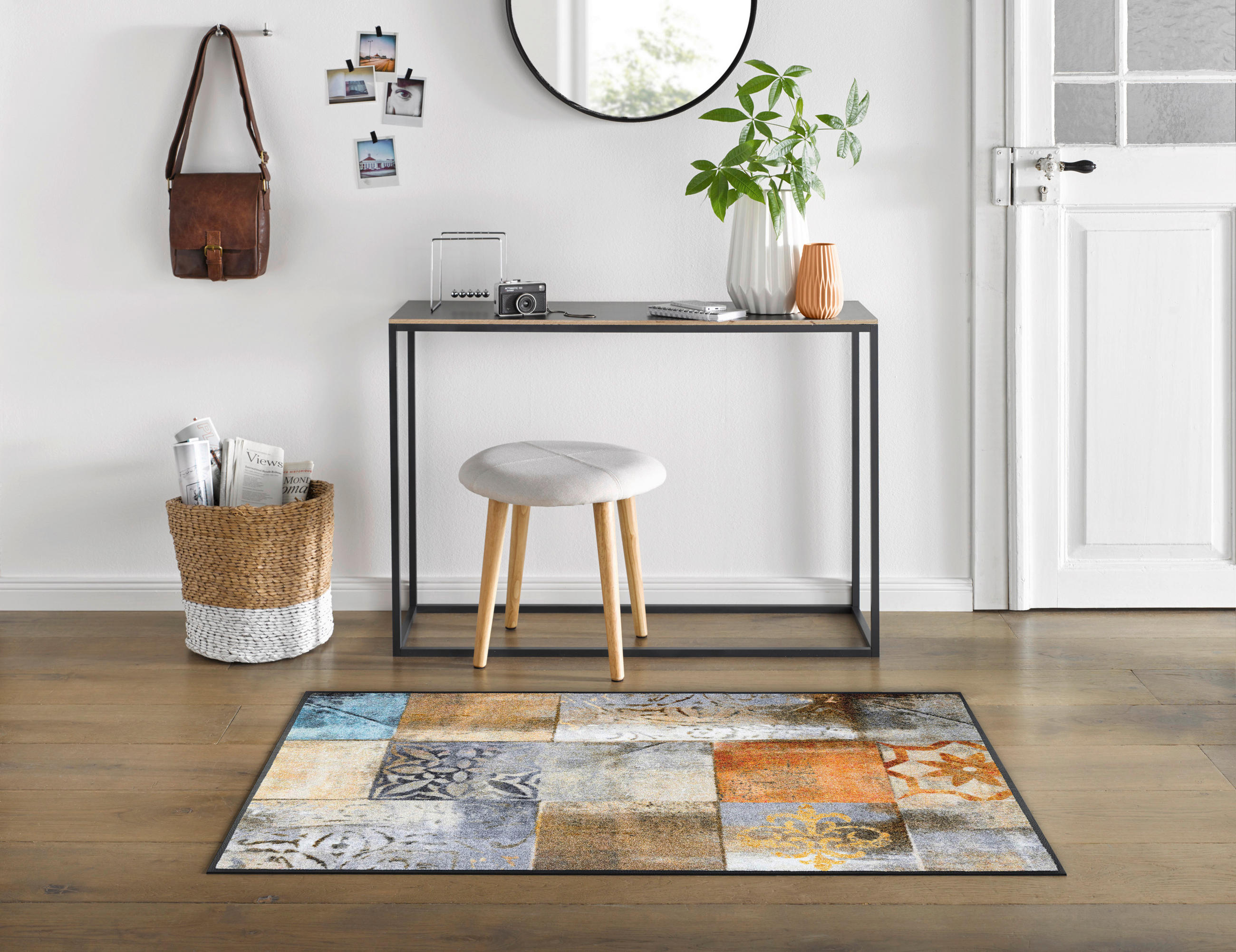 DVEŘNÍ ROHOŽKA, 75/120 cm, vícebarevná - vícebarevná, Konvenční, textil/plast (75/120cm) - Esposa