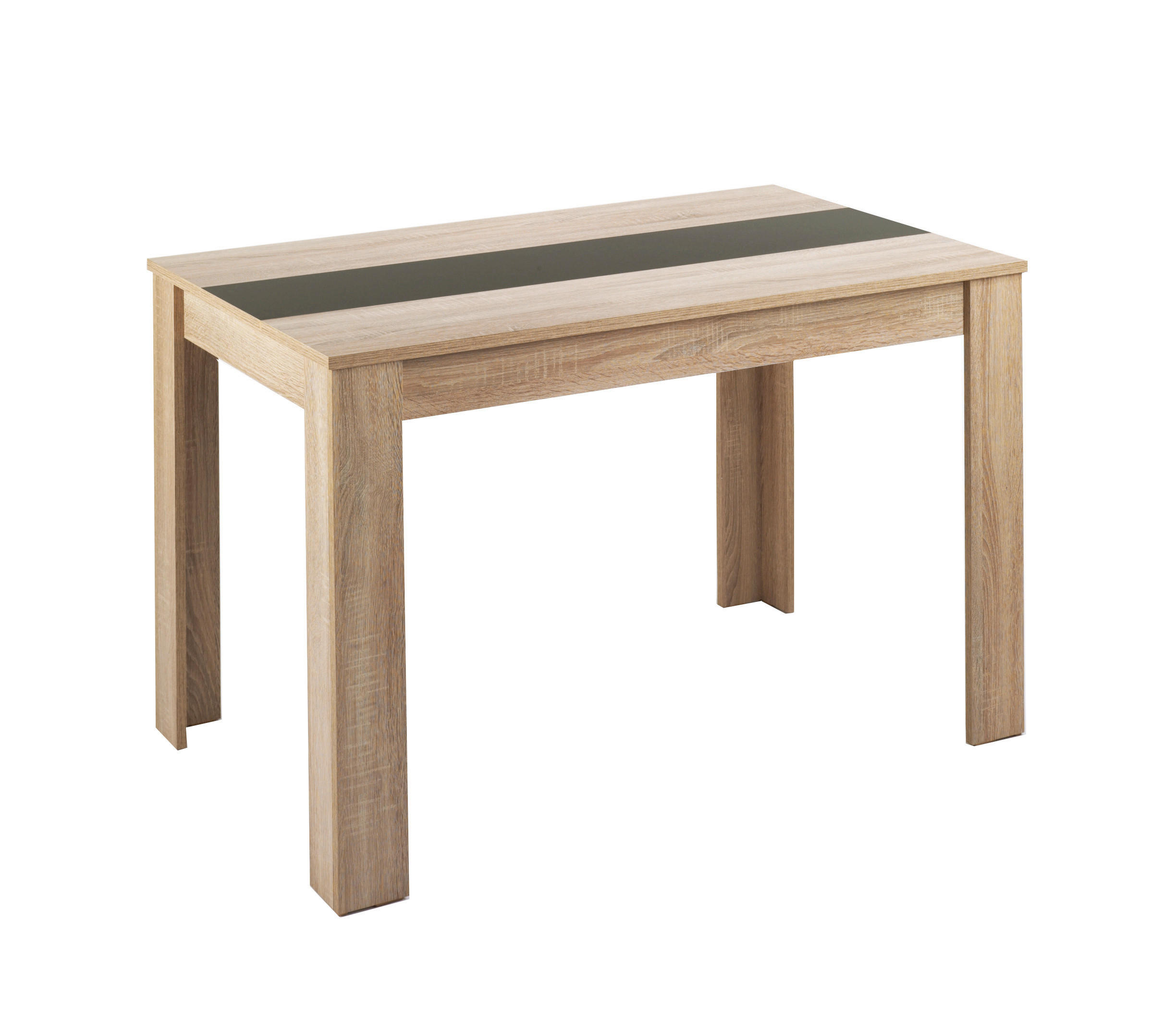 ESSTISCH 120/80/75 cm Nachbildung  Holzwerkstoff schnell aufzubauende und stabile Arbeitsfläche rechteckig Sonoma Eiche  - Sonoma Eiche, MODERN, Holzwerkstoff (120/80/75cm) - MID.YOU