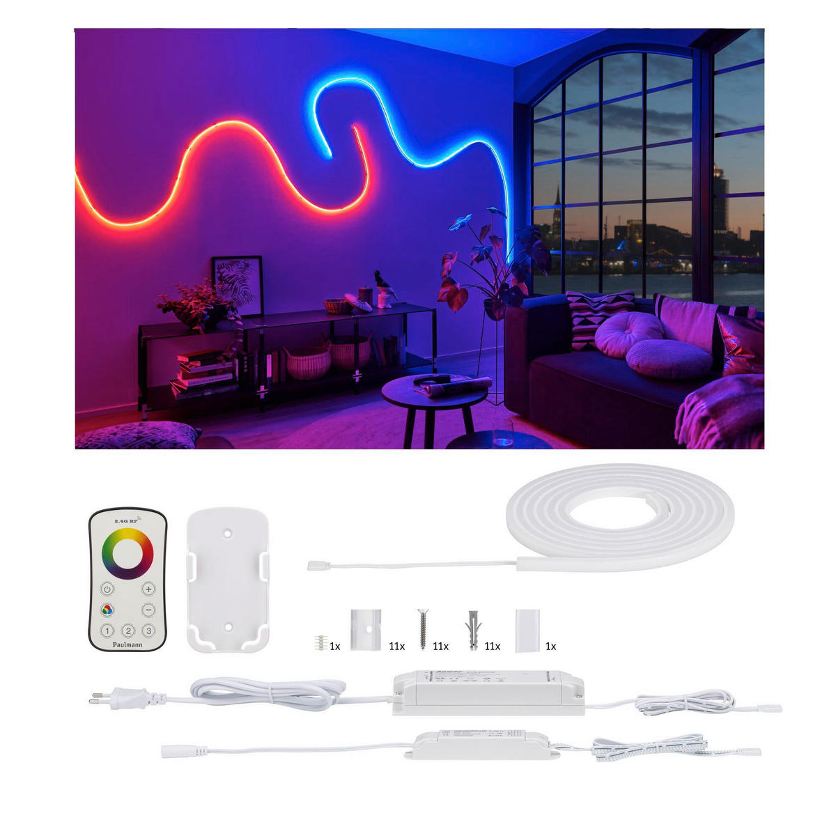 LED-STRIP 300 cm  70966  - Weiß, Basics, Kunststoff (300cm) - Paulmann