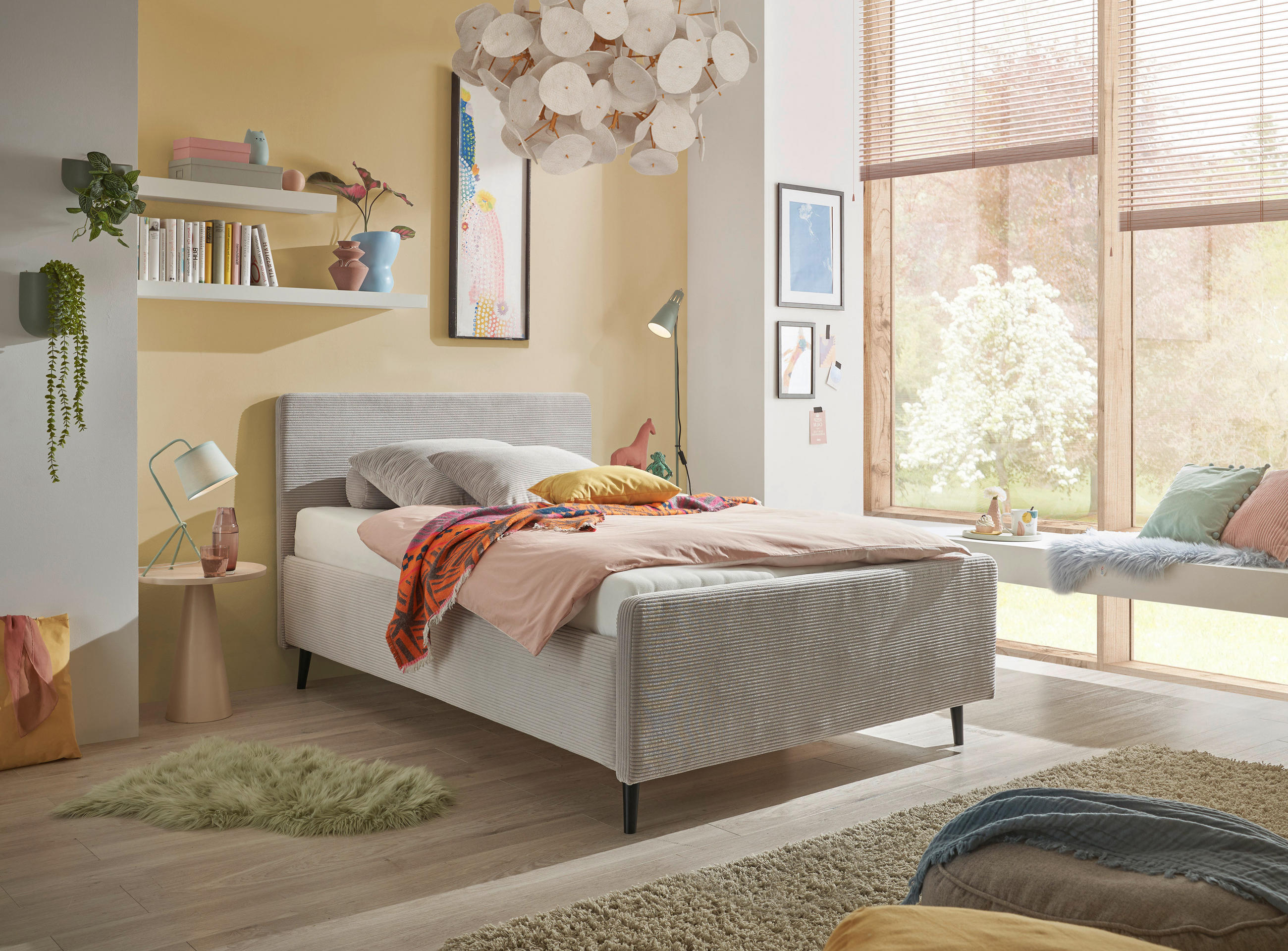 Polsterbett Peach
