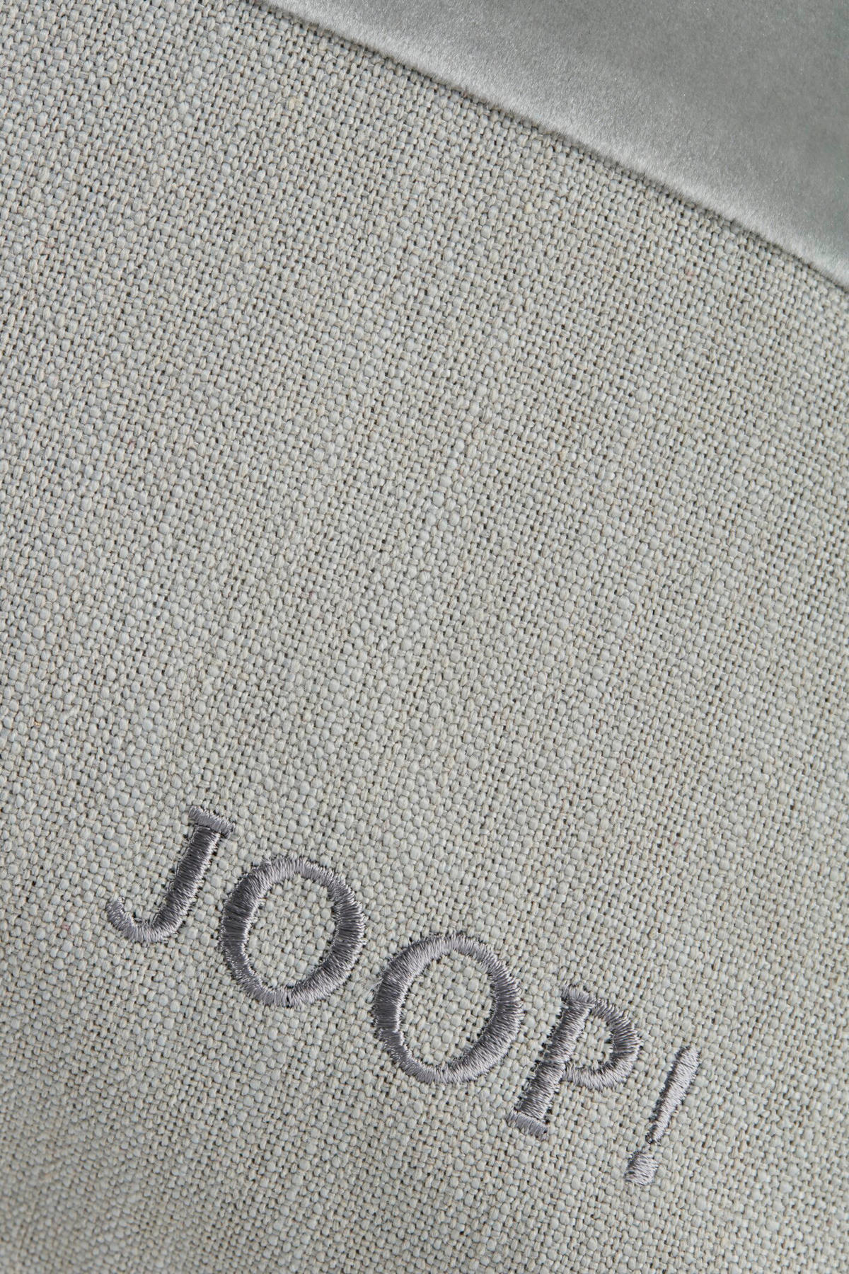 KISSENHÜLLE J!Split silber 50/50 cm  - Silberfarben/Hellgrau, Design, Textil (50/50cm) - Joop!
