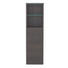 SEITENSCHRANK Braun - Chromfarben/Braun, Design, Glas/Holzwerkstoff (40/147/17,5cm) - Welnova SEITENSCHRANK Braun - Chromfarben/Braun, Design, Glas/Holzwerkstoff (40/147/17,5cm) - Welnova