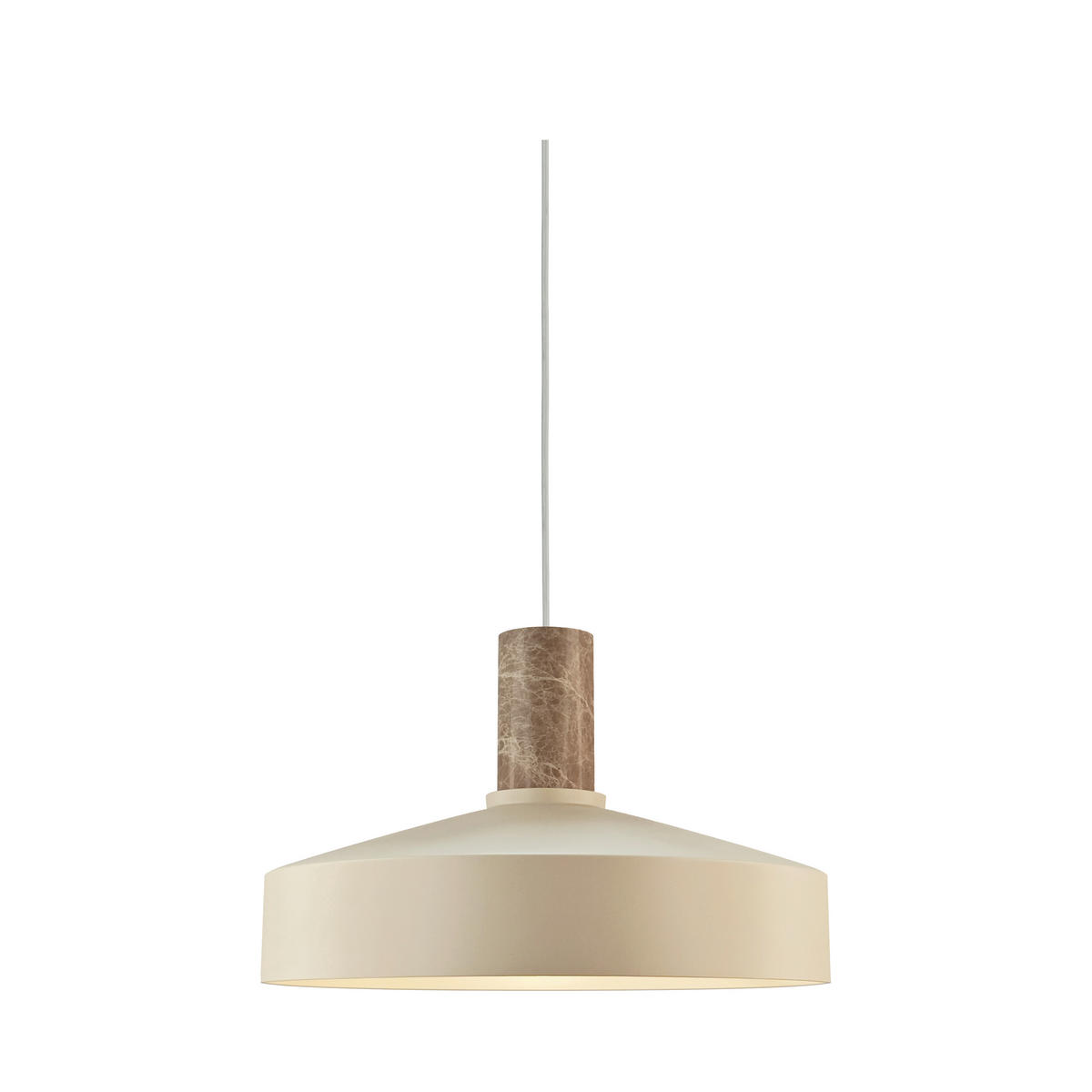 HÄNGELEUCHTE 37,5/13 cm   - Beige, LIFESTYLE, Metall (37,5/13cm) - Nordlux