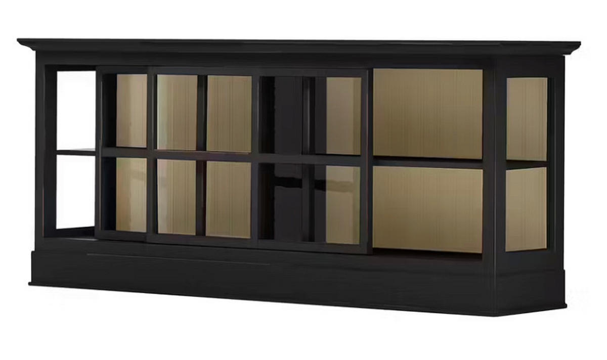 SIDEBOARD UrbanClass  in 190,5/82/49 cm  - Creme/Schwarz, LIFESTYLE, Glas/Holz (190,5/82/49cm) - Livetastic