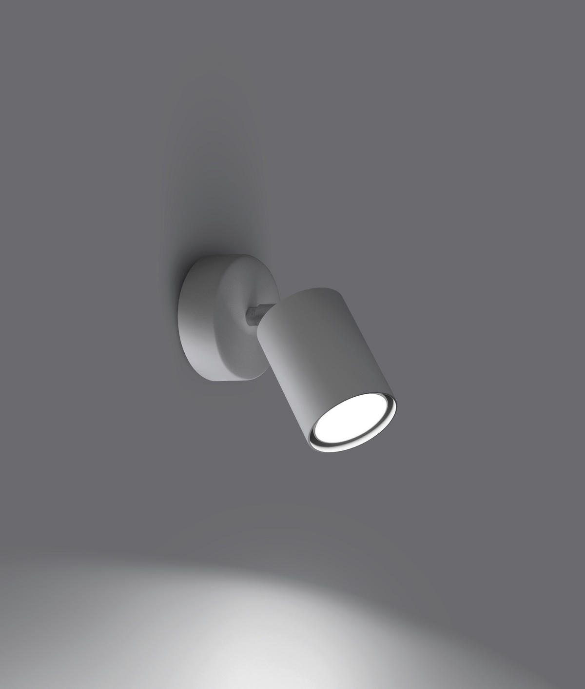 WANDLEUCHTE LEMMI 8/8/18.5 cm   - Weiß, Design, Metall (8/8/18.5cm)