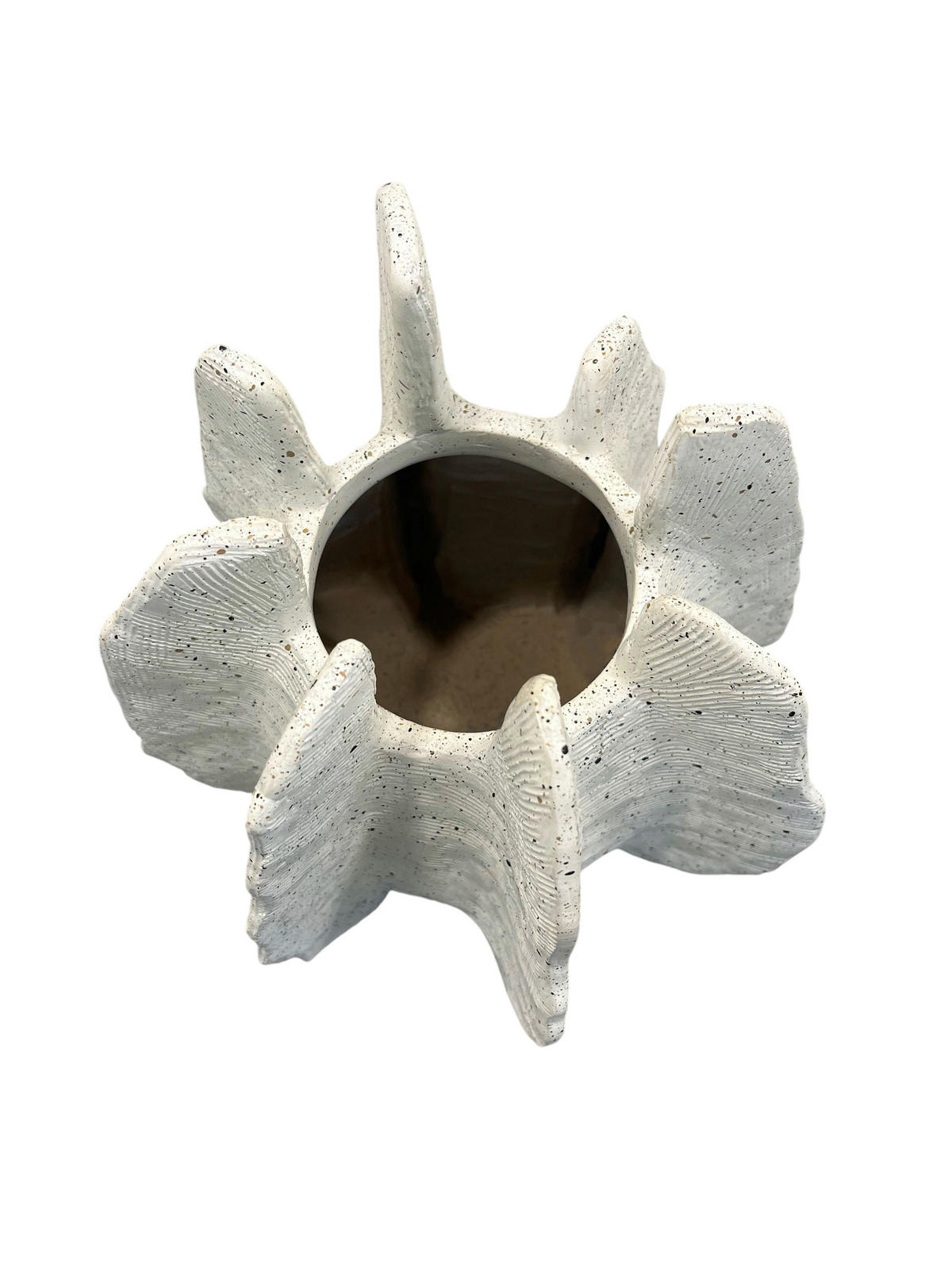 VAS 30 cm  - gråvit, Design, plast (26/30cm) - Ambia Home