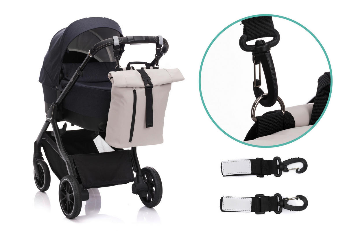RUKSAK ZA PREVIJANJE  SOFT TOUCH  - Basics, tekstil (60/38/15cm) - Jimmylee