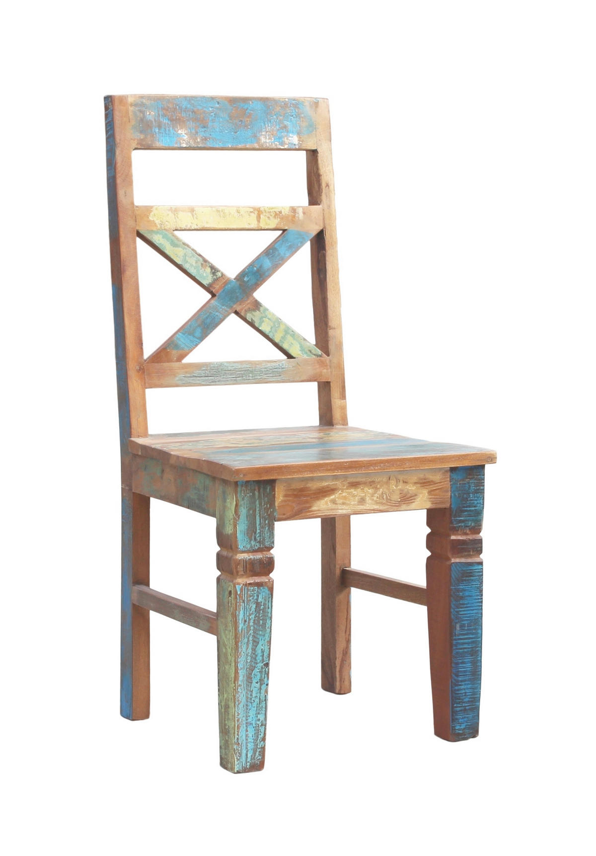 STUHL in Holz Multicolor  - Multicolor, MODERN, Holz (45/100/45cm) - MID.YOU