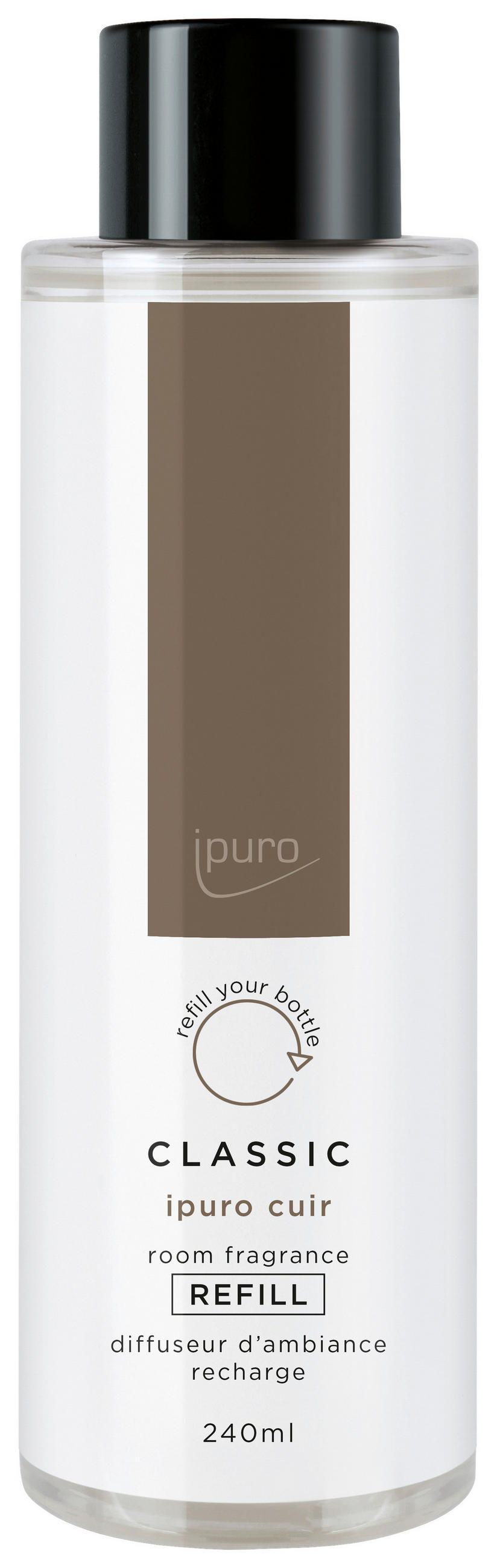 DODATNO POLNILO ZA DIŠAVO Classic  - temno rjava, Basics (240ml) - Ipuro