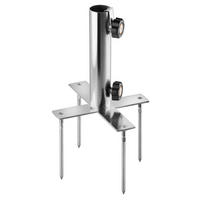 BODENHÜLSE - Silberfarben, Basics, Metall - Schneider