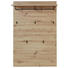 GARDEROBENPANEEL 84/128/29 cm - Eichefarben, Design, Holzwerkstoff (84/128/29cm) - Voleo GARDEROBENPANEEL 84/128/29 cm - Eichefarben, Design, Holzwerkstoff (84/128/29cm) - Voleo