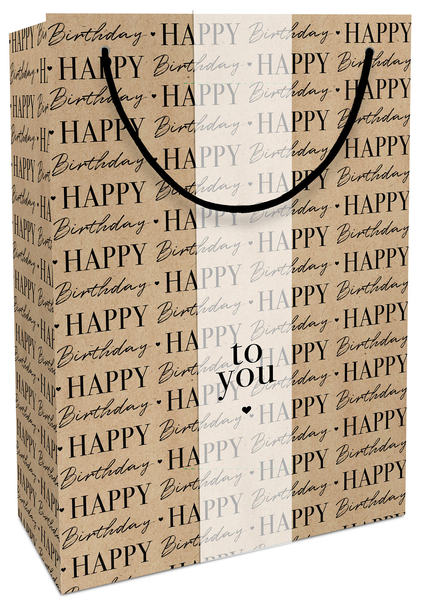 GESCHENKTASCHE   Multicolor  - Multicolor, Basics, Papier (23/33/11cm)