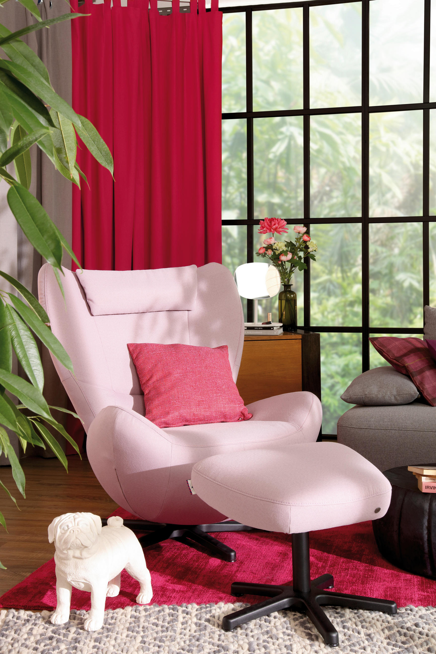 HANDWEBTEPPICH 250/350 cm Pink  - Pink, Basics, Textil (250/350cm) - Tom Tailor