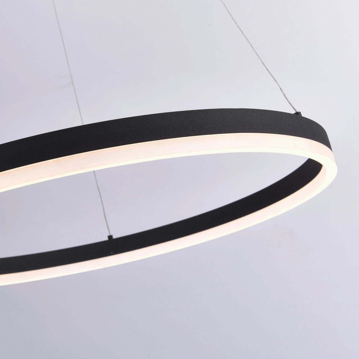 LED-HÄNGELEUCHTE Titus 80/80/120 cm   - Anthrazit, Design, Kunststoff/Metall (80/80/120cm) - Paul Neuhaus