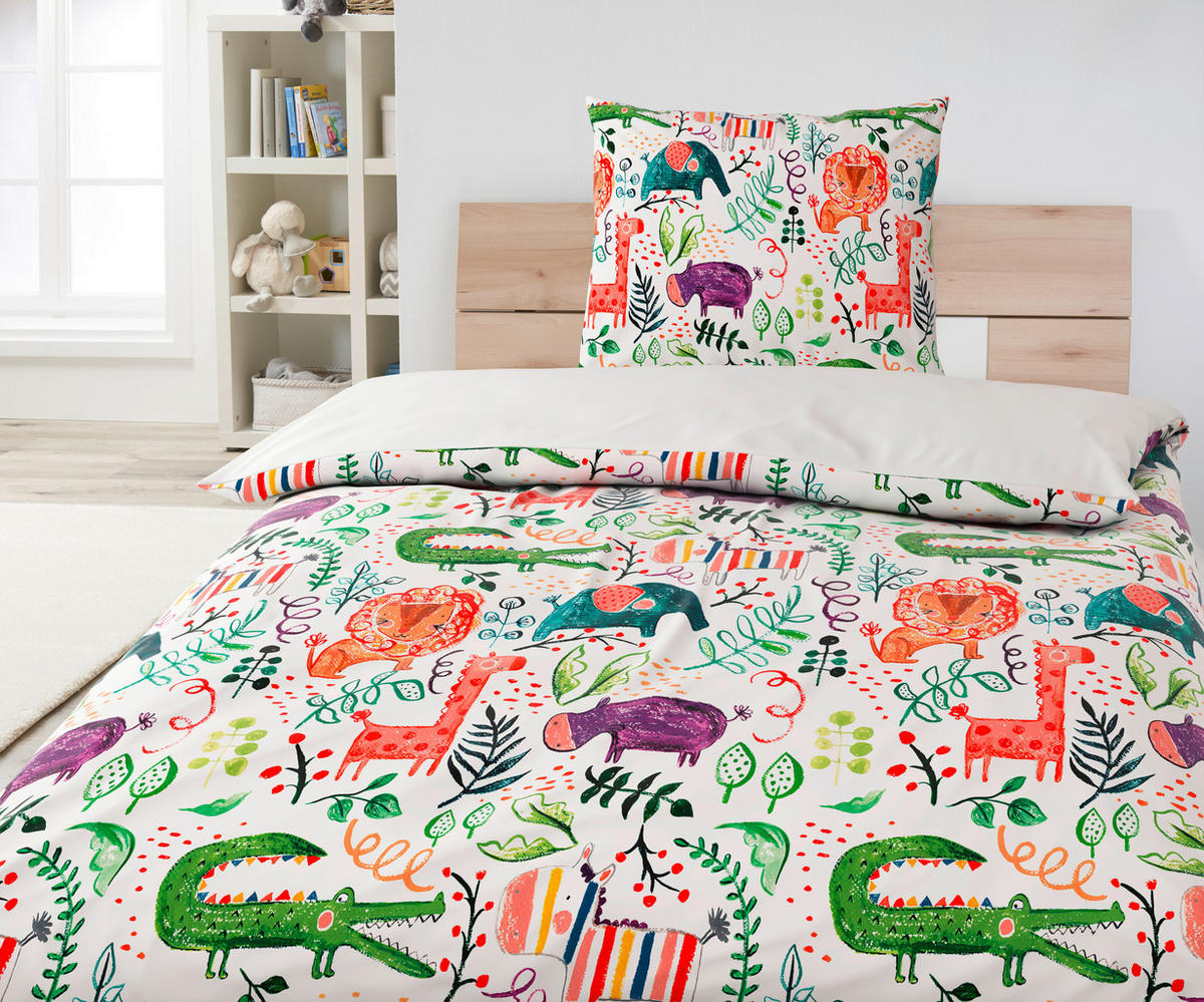 DETSKÉ POSTEĽNÉ OBLIEČKY 140/200 cm  - viacfarebná, Konventionell, textil (140/200cm) - Ben'n'jen