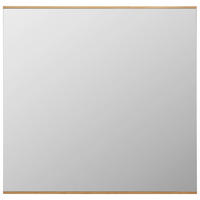 WANDSPIEGEL 85/82/2 cm    - Eichefarben, Natur, Glas/Holz (85/82/2cm) - Linea Natura