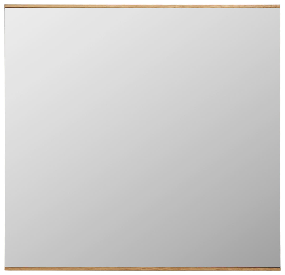 WANDSPIEGEL 85/82/2 cm    - Eichefarben, Natur, Glas/Holz (85/82/2cm) - Linea Natura