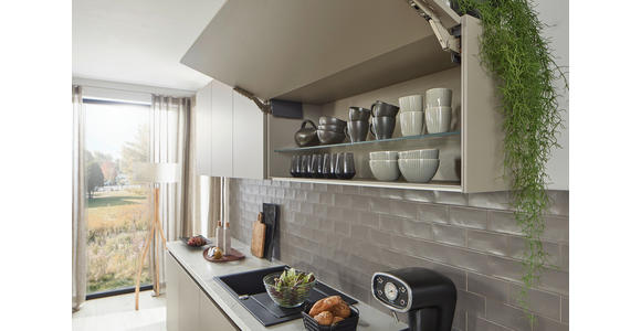 EINBAUKÜCHE   - Cappuccino, Design, Holzwerkstoff - Dieter Knoll