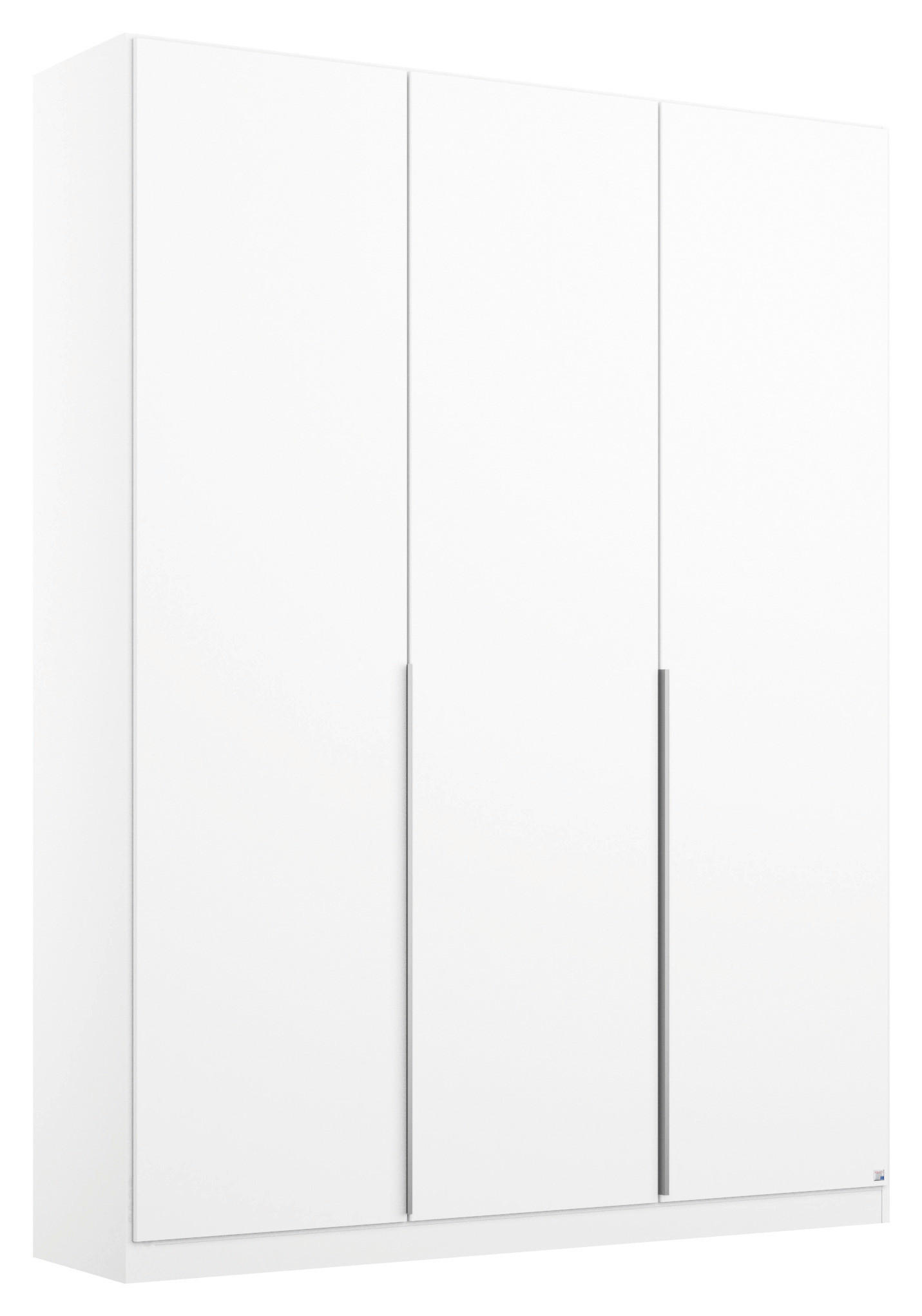 ORMAR S KLASIČNIM VRATIMA bijela - bijela/boje aluminija, Moderno, drvni materijal (136/229/54cm) - Modern Living