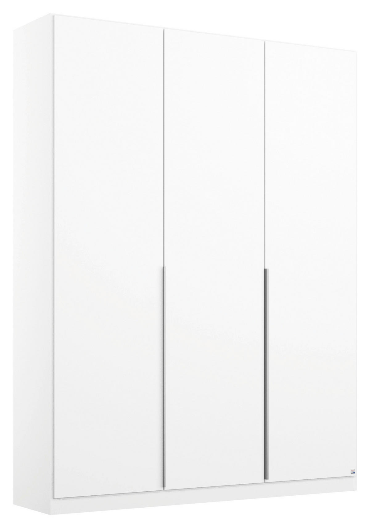 DULAP CU UȘI ROTATIVE alb  - alb/culoare aluminiu, Modern, material pe bază de lemn (136/229/54cm) - Rauch Möbel