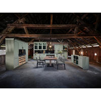 EINBAUKÜCHE   - Salbeigrün, Basics, Holzwerkstoff - EWE