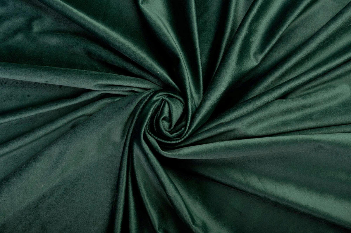 DRAPERIE OPACĂ black-out (nu permite trecerea luminii)  - verde închis, Basics, textil (24/31/4cm)
