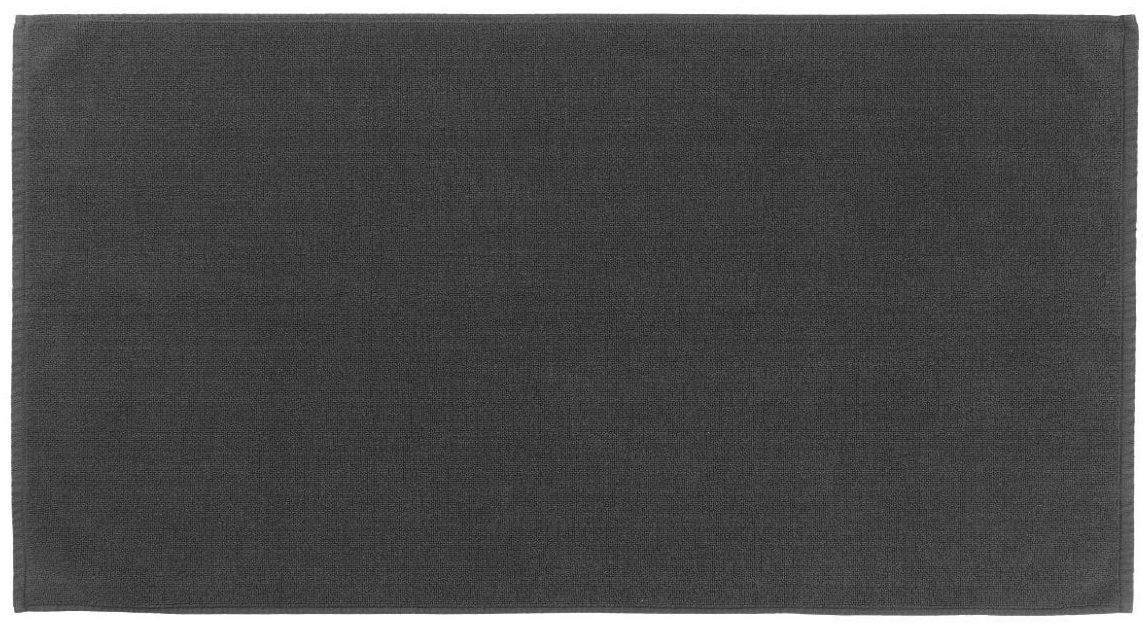 KUPATILSKA PROSTIRKA PIANA  tamnosiva 50/100 cm  - tamnosiva, Osnovno, tekstil (50/100cm) - Blomus