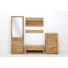GARDEROBENSCHRANK 66/203/40 cm - Eichefarben/Silberfarben, KONVENTIONELL, Holz/Metall (66/203/40cm) - Landscape GARDEROBENSCHRANK 66/203/40 cm - Eichefarben/Silberfarben, KONVENTIONELL, Holz/Metall (66/203/40cm) - Landscape