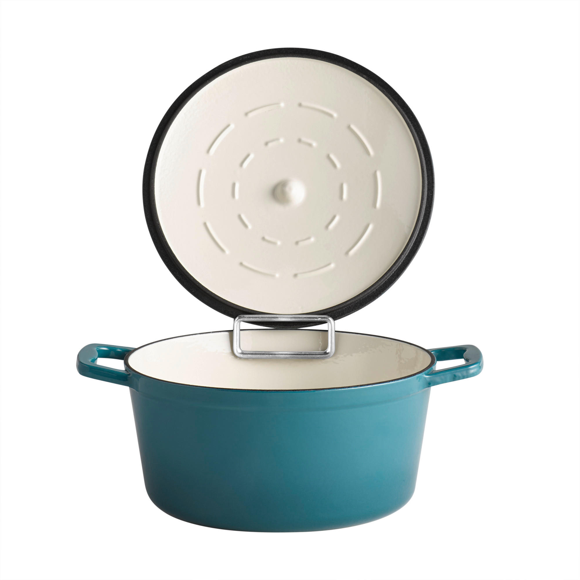 SCHMORTOPF 5 Stars 4 L  - Türkis/Creme, Basics, Metall (25/25/11,5cm)