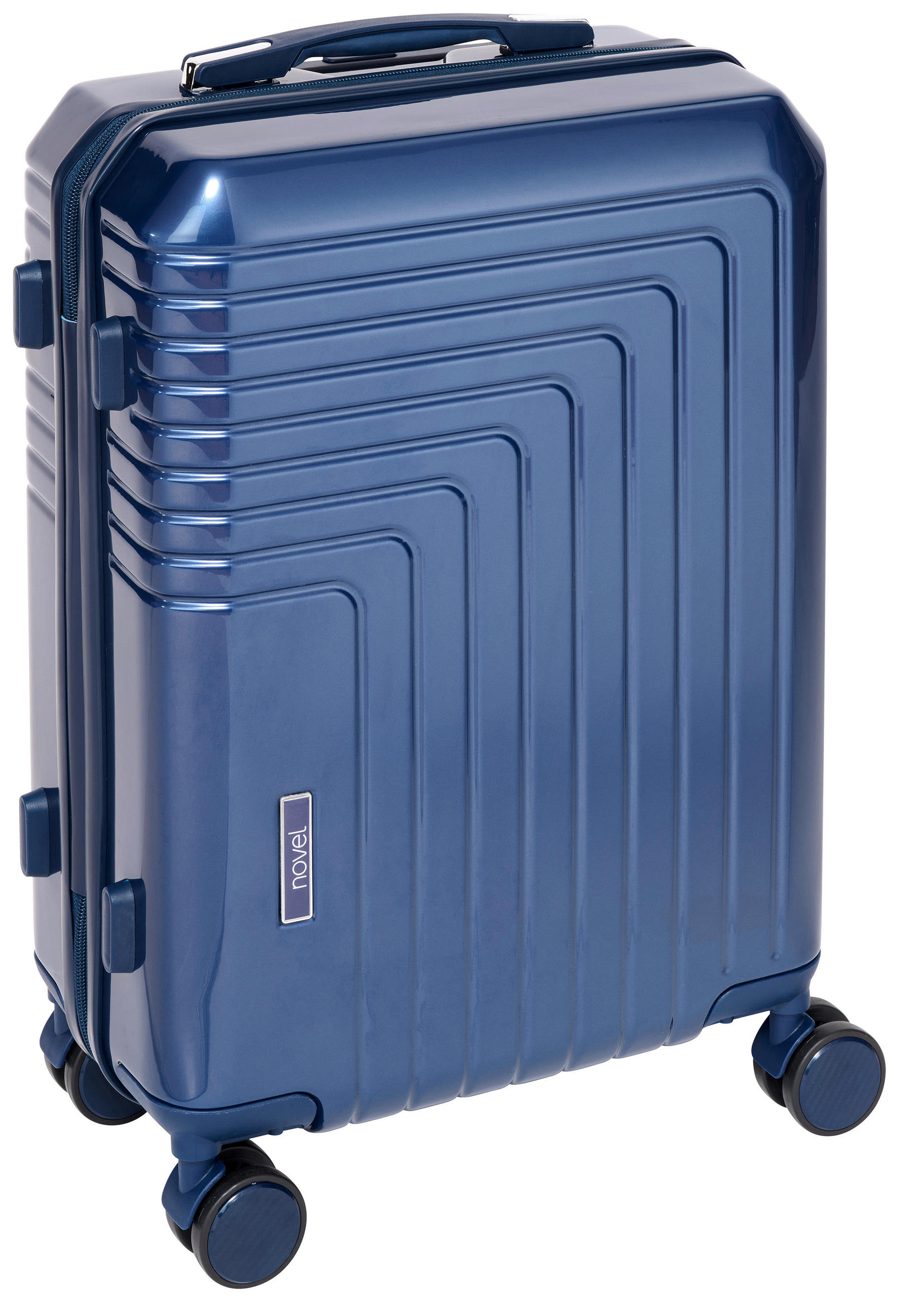REISEKOFFER Blau  - Blau, Design, Kunststoff/Textil (74/29/50,5cm) - Novel
