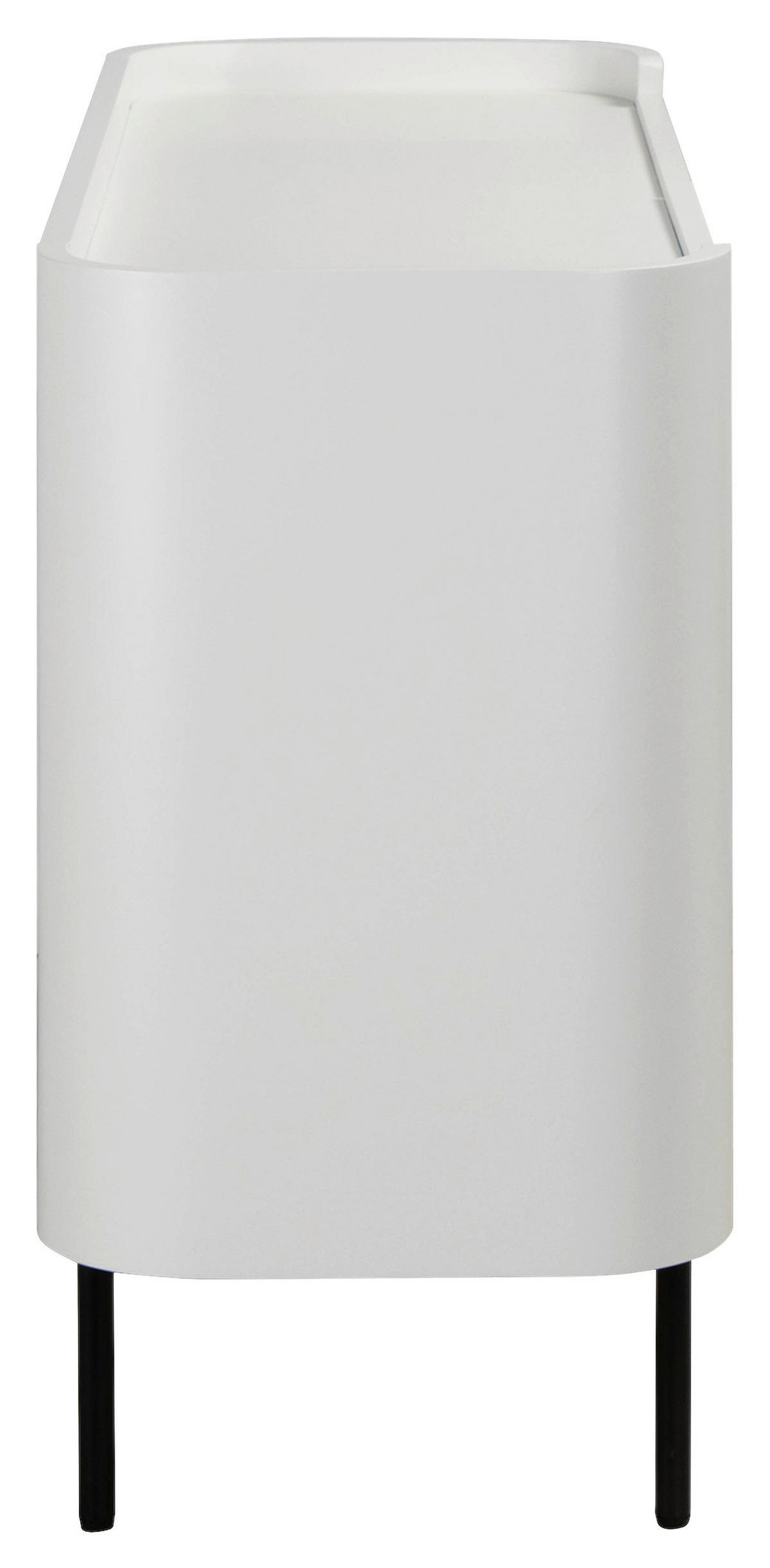 SIDEBOARD  in 120/80/40 cm  - Schwarz/Weiß, Design, Holzwerkstoff/Metall (120/80/40cm) - MID.YOU