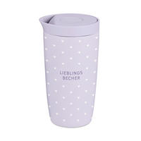 THERMOBECHER 0,35 L  - Multicolor, Basics, Metall (8,3/15cm)