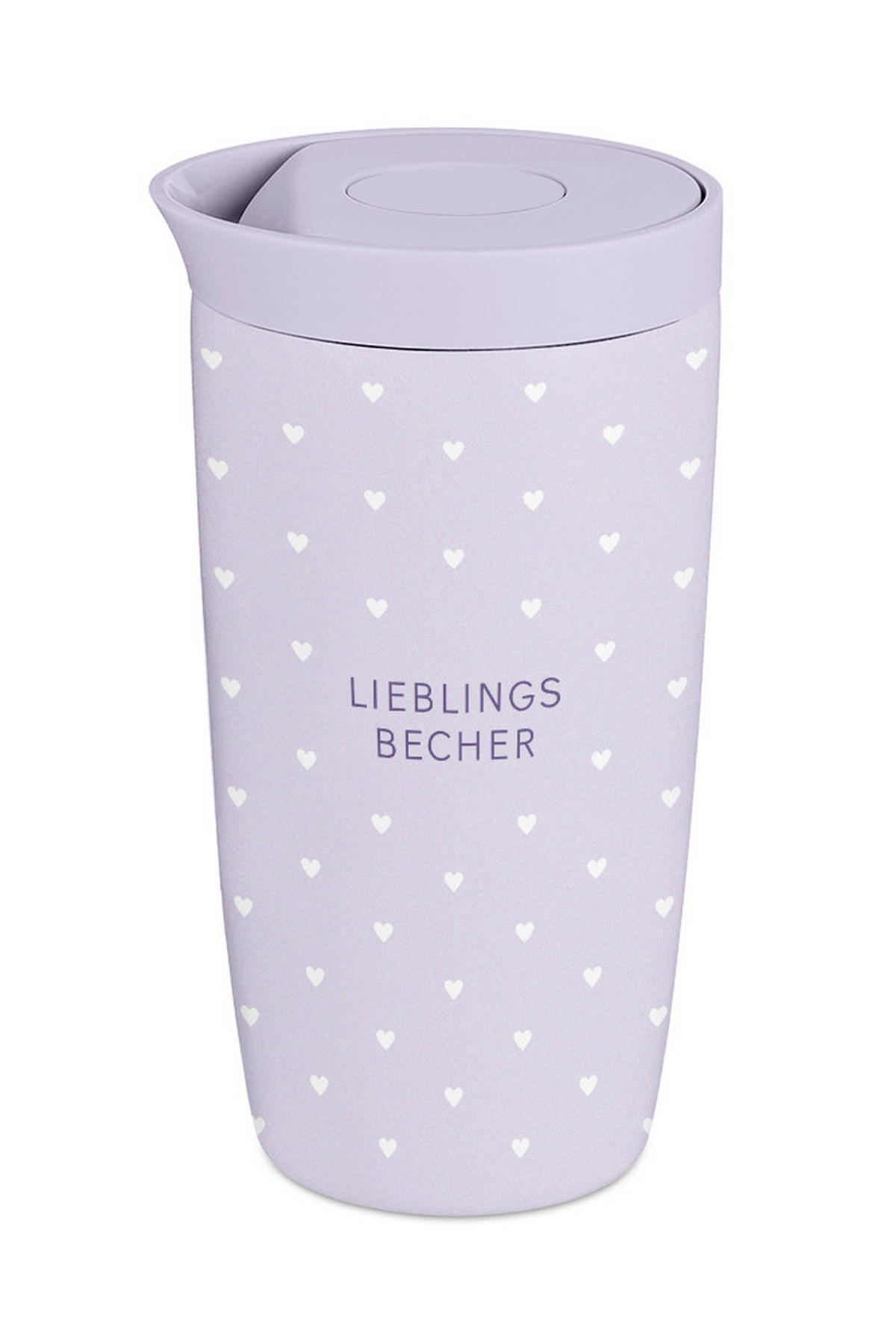 THERMOBECHER 0,35 L  - Multicolor, Basics, Metall (8,3/15cm)