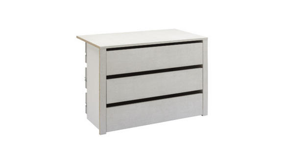 SCHUBKASTENEINSATZ 72,3/69,3/54,1 cm   - Hellgrau, KONVENTIONELL, Holzwerkstoff (72,3/69,3/54,1cm) - Xora