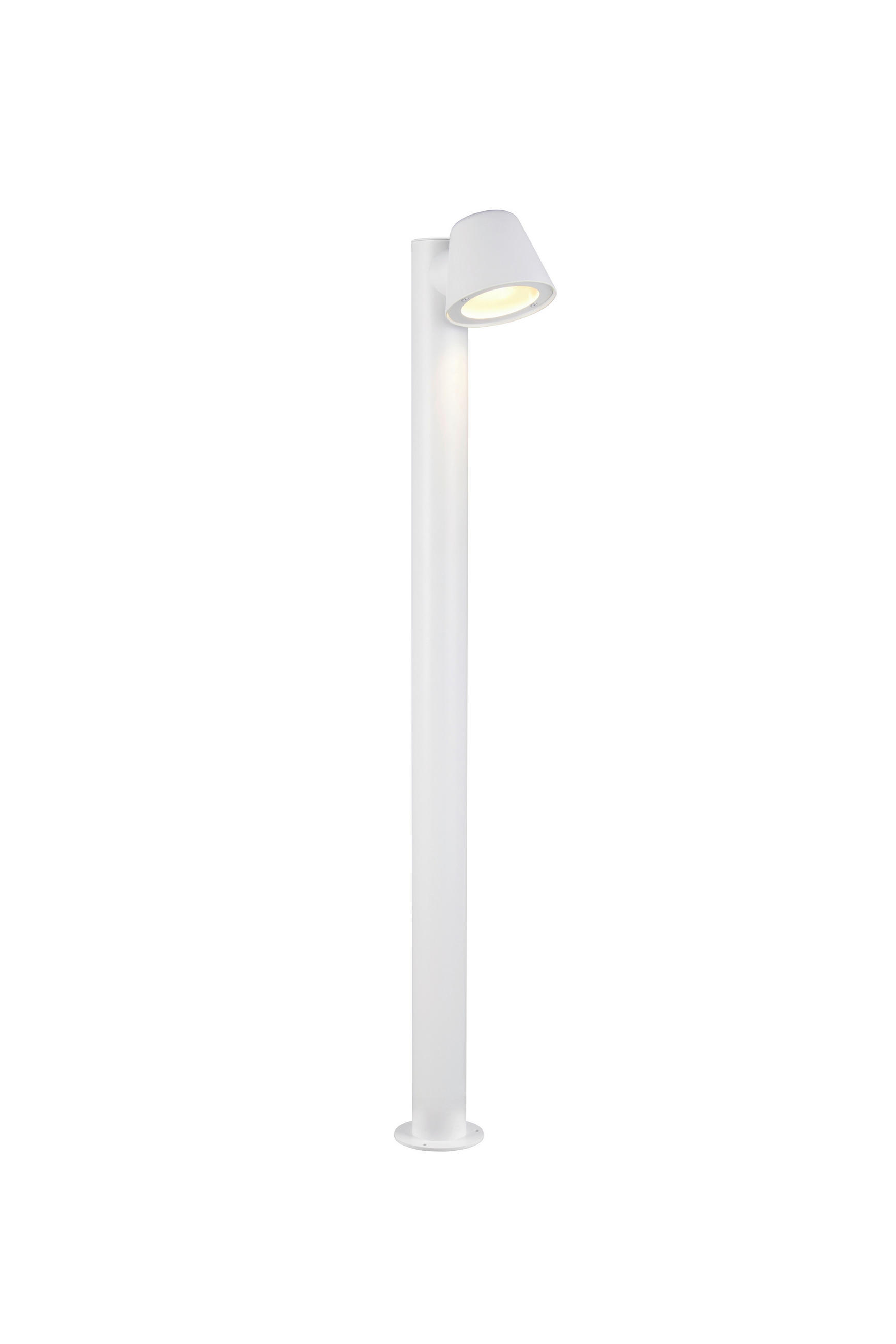 WEGELEUCHTE Beni 11.5/100/20 cm  - Klar/Weiß, Design, Glas/Metall (11.5/100/20cm) - Trio Leuchten