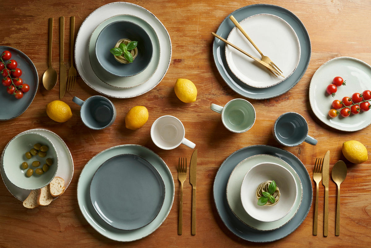 PLATTE Urban  - Creme, Basics, Keramik (34/12,5/2,1cm) - Van Well