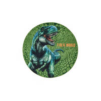 KINDERTEPPICH 100 cm T-Rex World  - Hellgrün, Design, Textil (100cm)