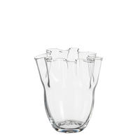 VÁZA, sklo,  - průhledné, Basics, sklo (18/23cm)