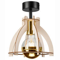 HÄNGELEUCHTE 21/25 cm  - Buchefarben, Natur, Holz (21/25cm)