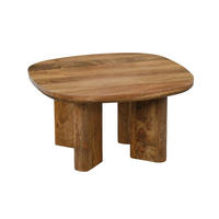 SOFFBORD i trä 60/60/32 cm  - brun, Design, trä (60/60/32cm) - MID.YOU